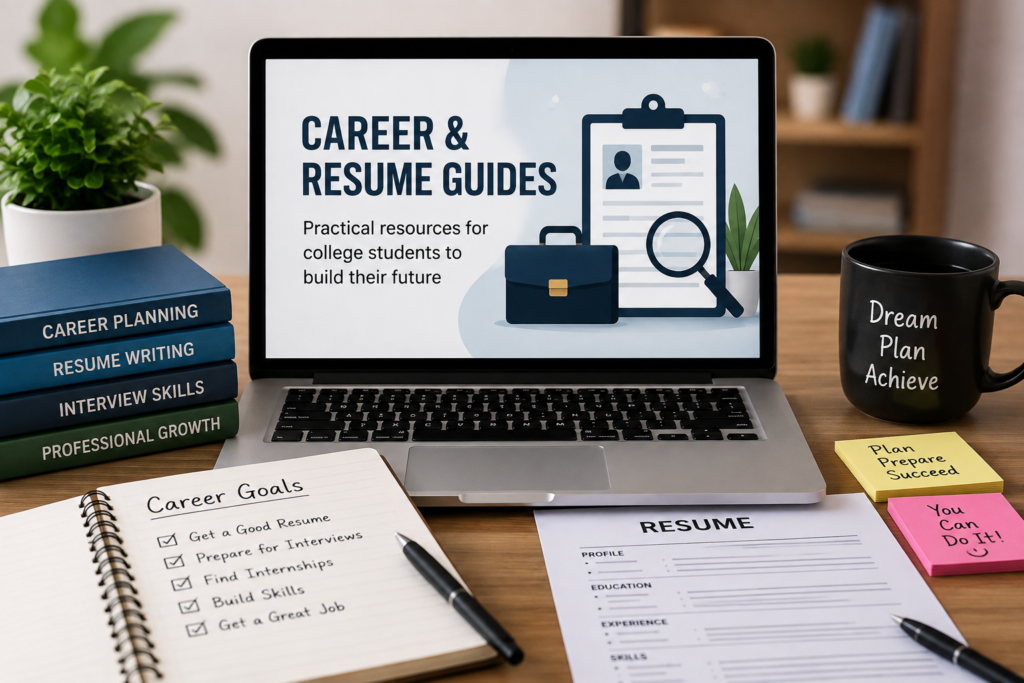 College career and resume guides